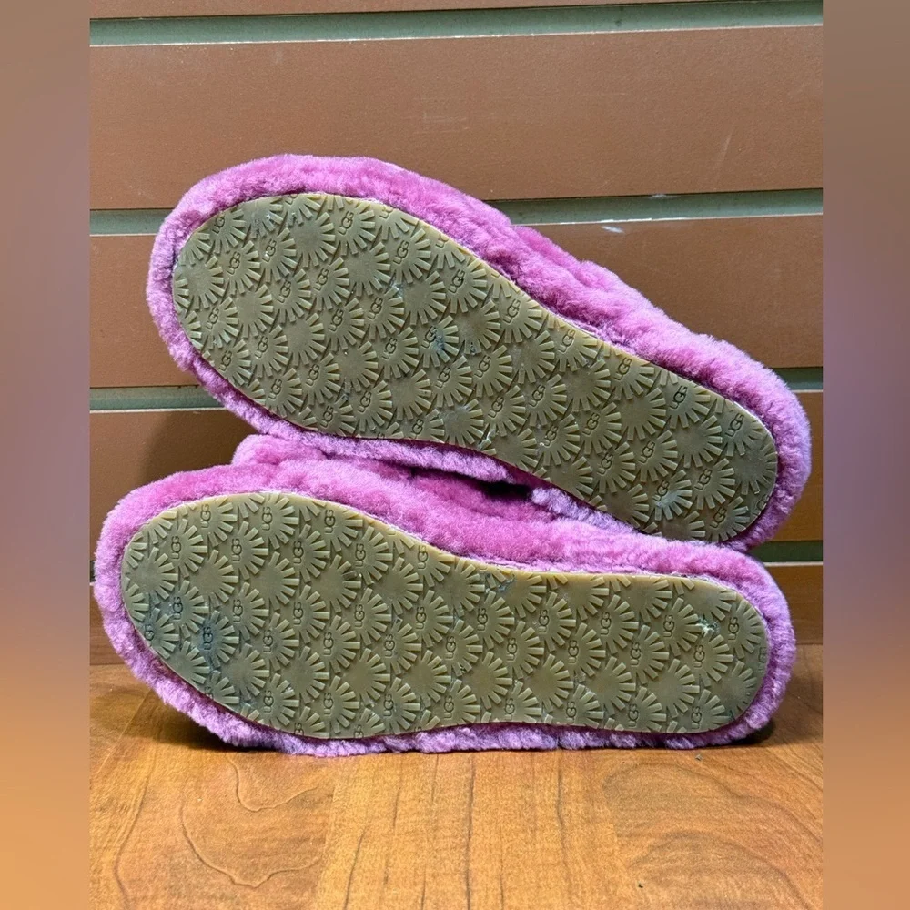 UGG Fuzzy Mauve Women's Slippers - Picture 5 of 6